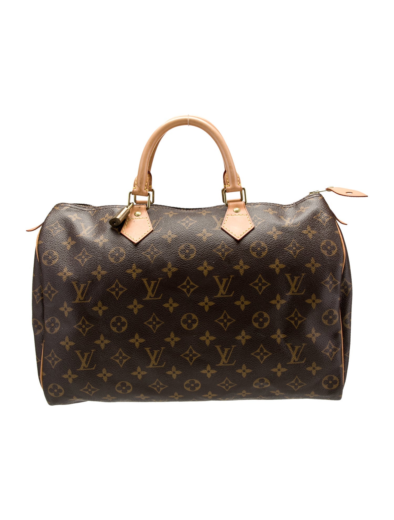 Louis Vuitton Coated Canvas Speedy 35
