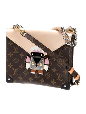 Louis Vuitton LV Monogram Tribal Mask Pochette GM