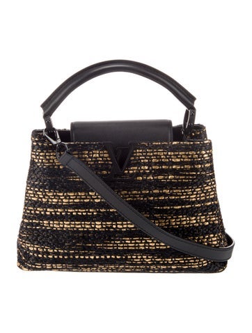Louis Vuitton Handle Bags Rattan Capucines BB