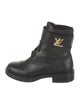Louis Vuitton Leather Combat Boots