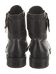 Louis Vuitton Leather Combat Boots