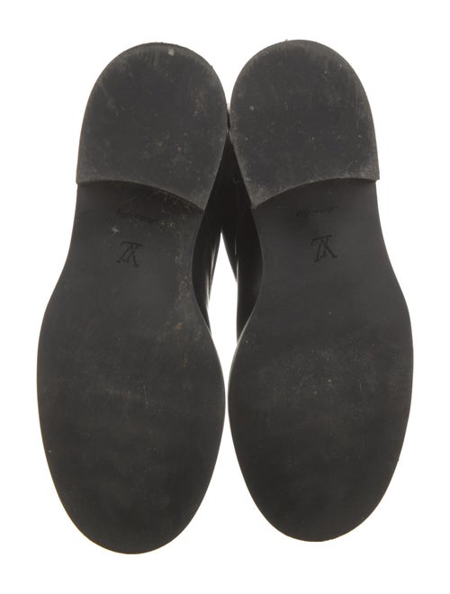 Louis Vuitton Leather Combat Boots