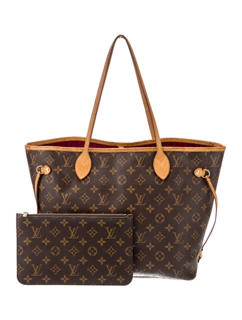 Louis Vuitton Monogram Neverfull w/Pouch MM