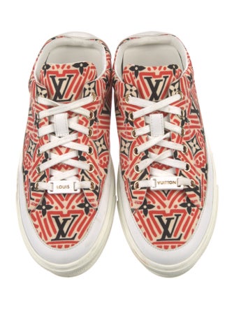 Louis Vuitton Nylon Printed Sneakers