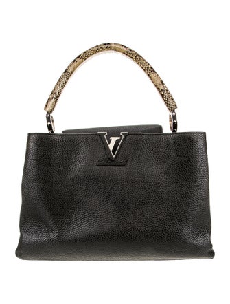 Louis Vuitton Taurillon Leather Capucines MM