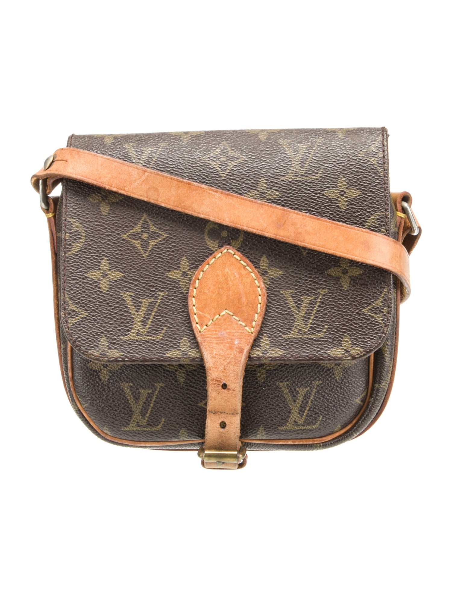 Louis Vuitton LV Monogram Cartouchière PM Vintage