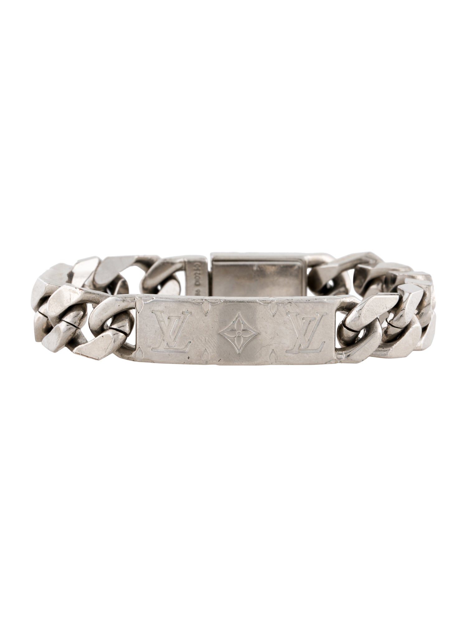 Cuban Chain Monogram Chain Bracelet Louis Vuitton Lv Cuban Bracelet
