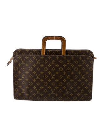 Louis Vuitton LV Monogram Briefcase Vintage