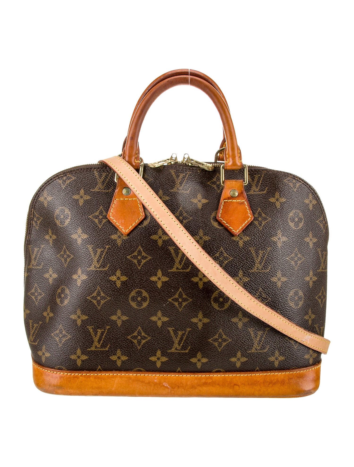 Louis Vuitton Coated Canvas Alma PM Vintage