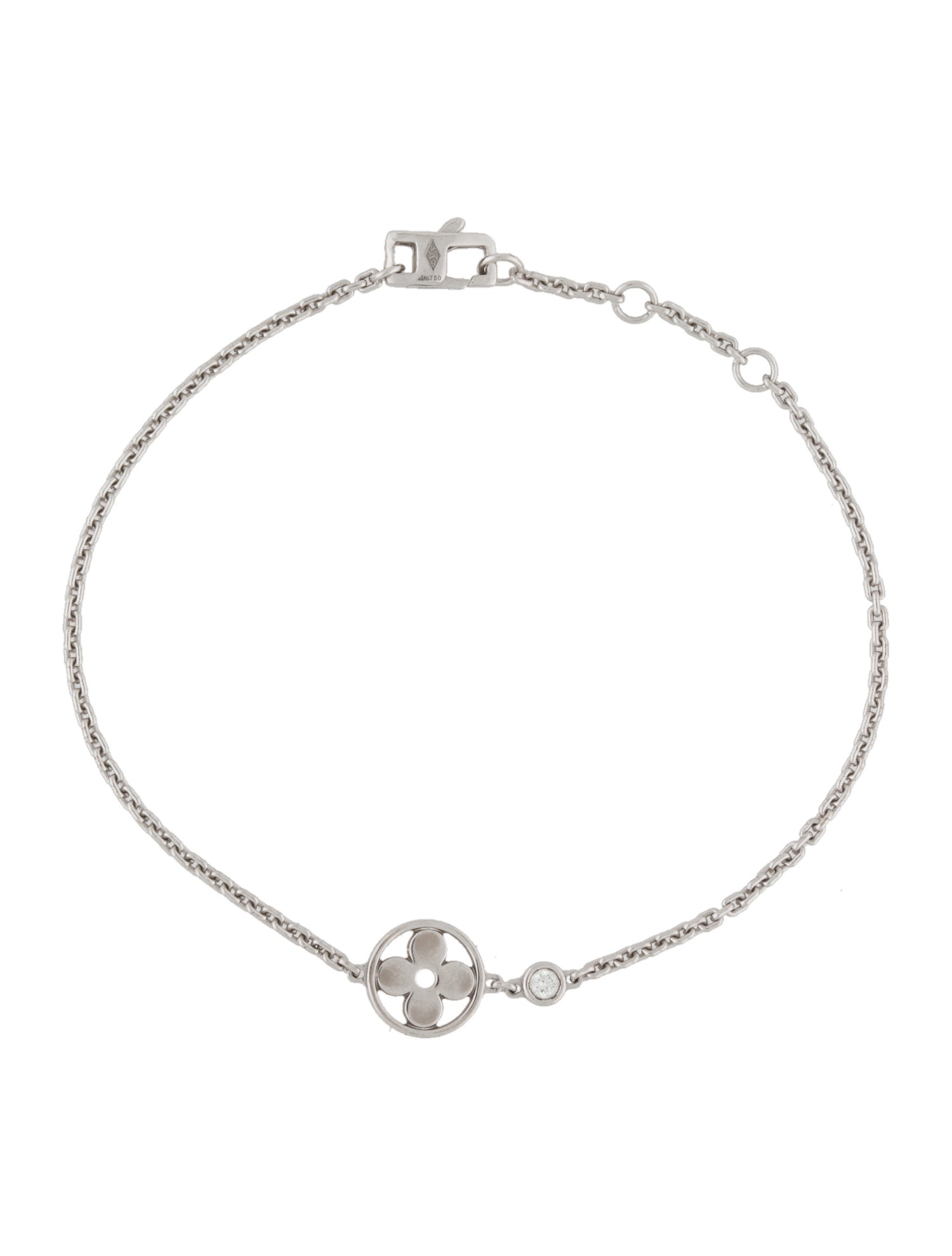 Louis Vuitton 18K Diamond Idylle Blossom Bracelet