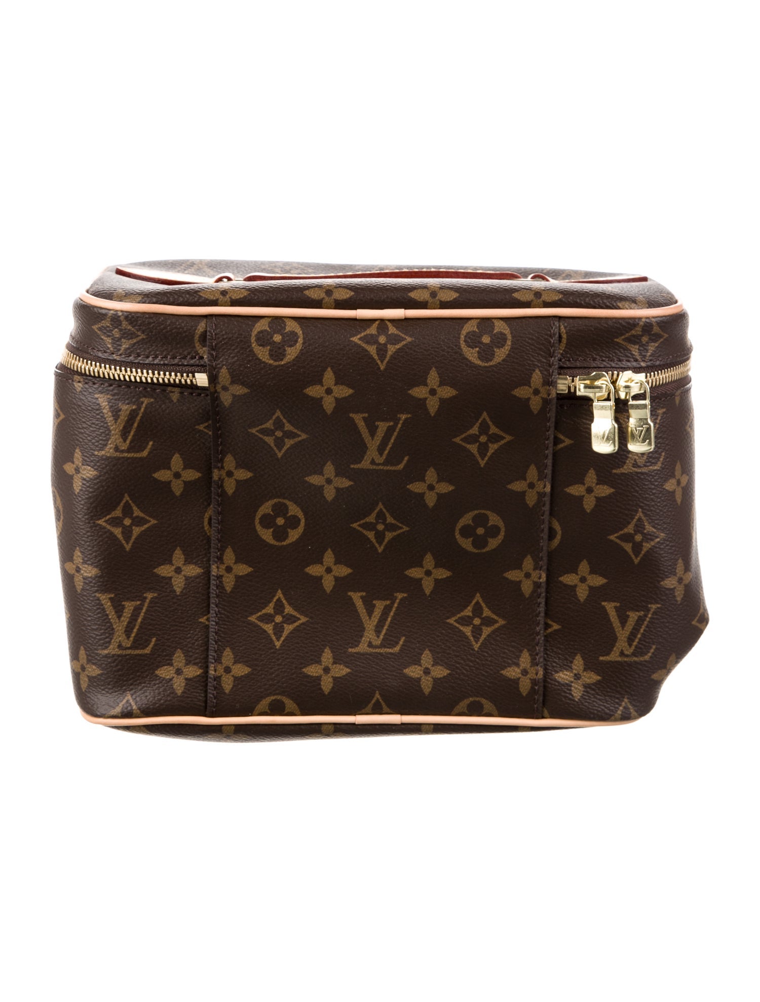 Louis Vuitton Monogram Nice BB Vanity Case w/ Strap