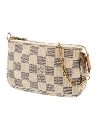 Louis Vuitton Coated Canvas Pochette Accessoires Mini