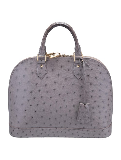 Louis Vuitton Ostrich Alma PM