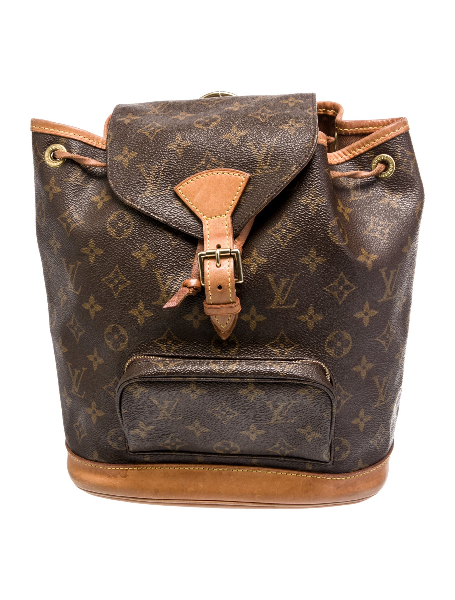 Louis Vuitton Coated Canvas Montsouris MM