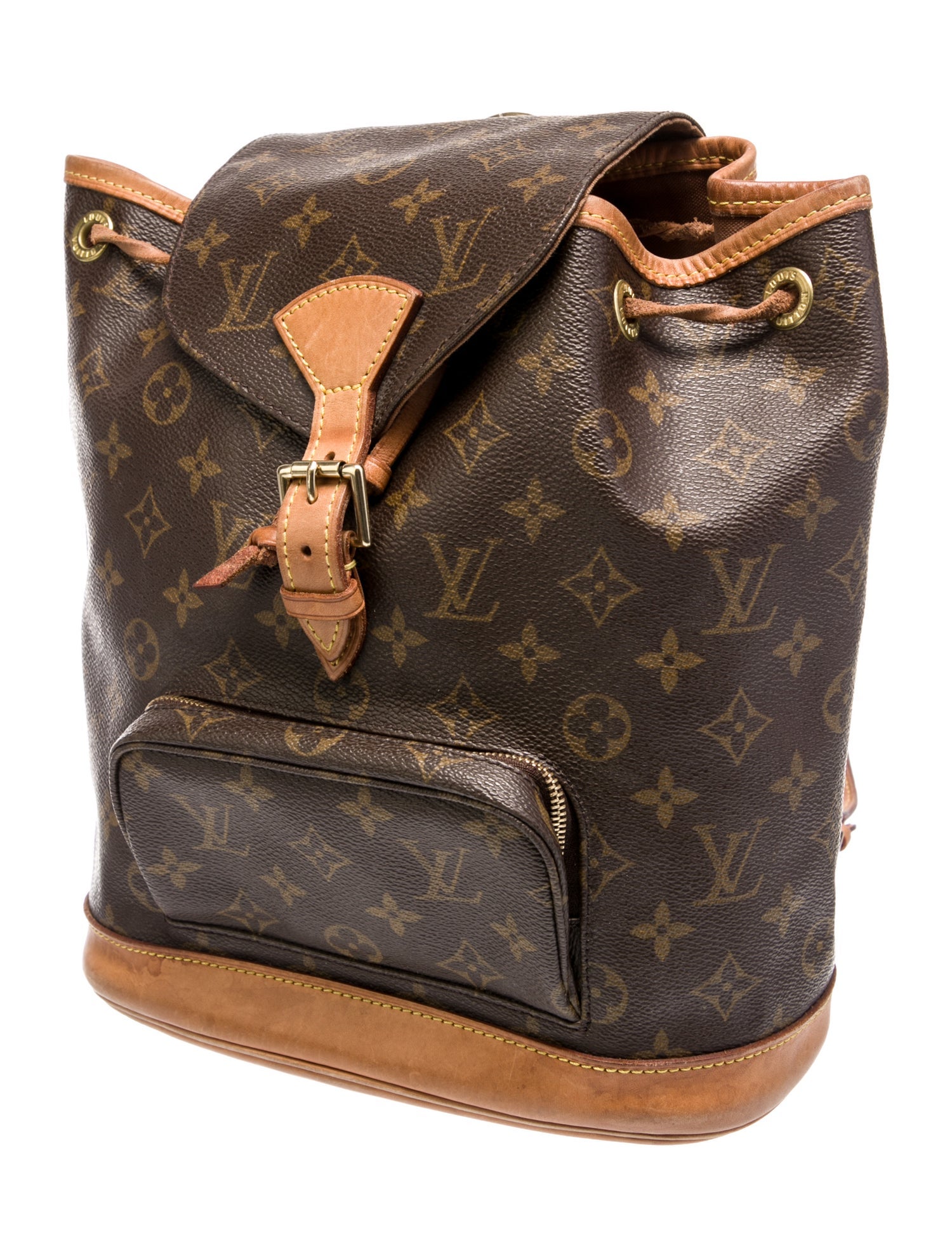 Louis Vuitton Coated Canvas Montsouris MM