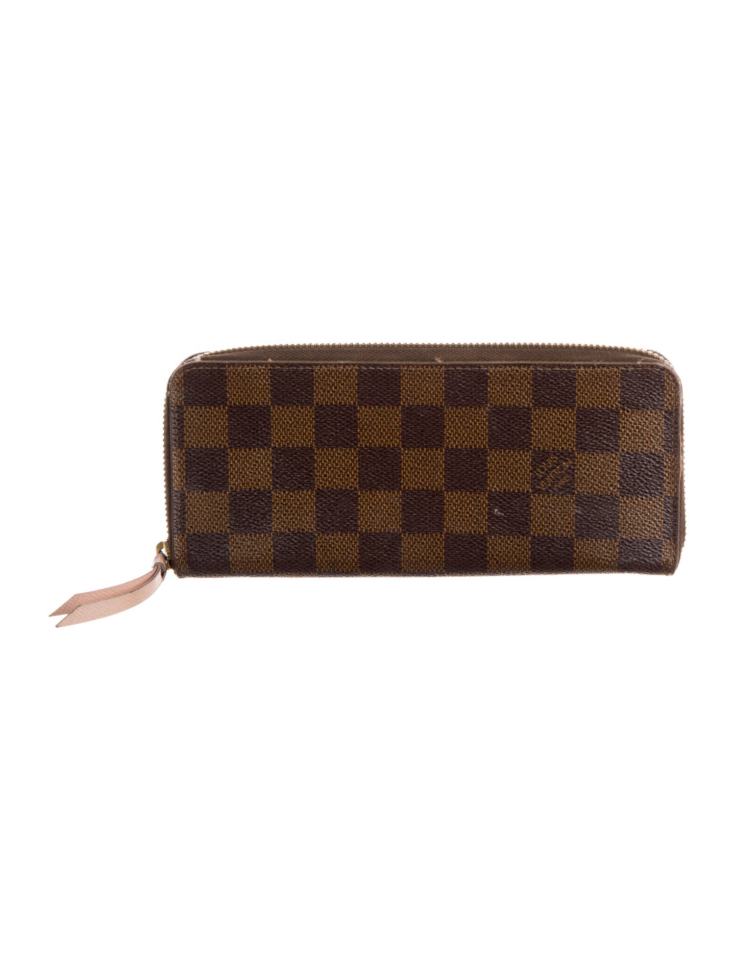 Louis Vuitton Coated Canvas Clemence Wallet