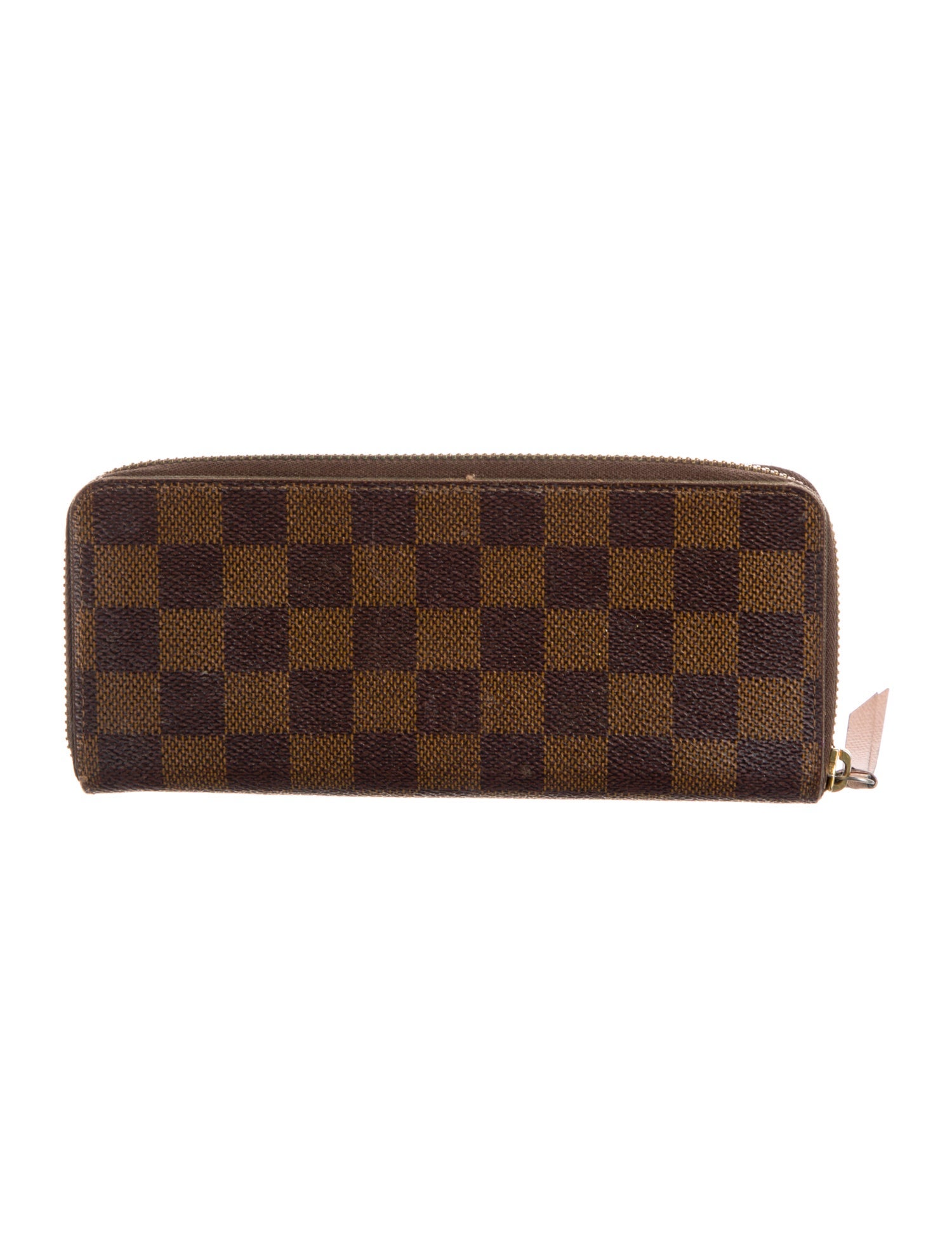 Louis Vuitton Coated Canvas Clemence Wallet