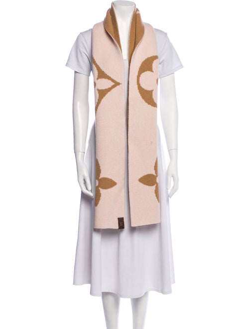 Louis Vuitton LV Medallion Wool Scarf