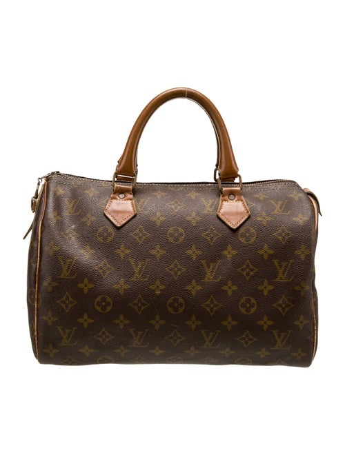Louis Vuitton LV Monogram Speedy 35 Vintage