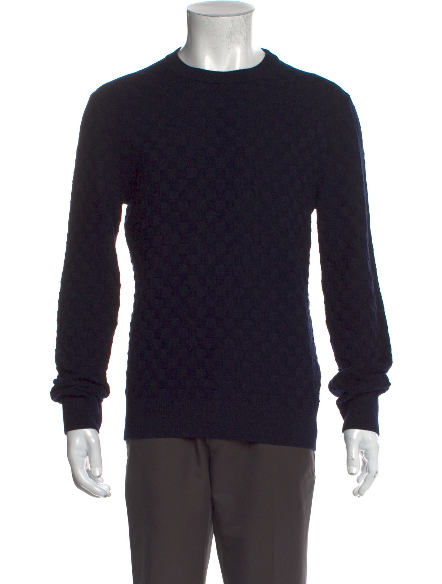 Louis Vuitton 2022 Damier Ebene Pattern Pullover
