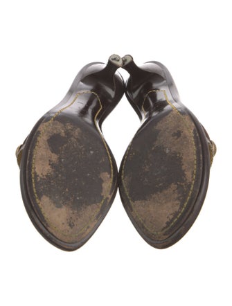 Louis Vuitton Canvas Slides