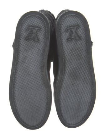 Louis Vuitton LV Monogram Suede Snow Boots