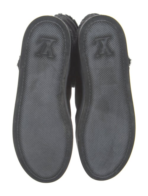 Louis Vuitton LV Monogram Suede Snow Boots