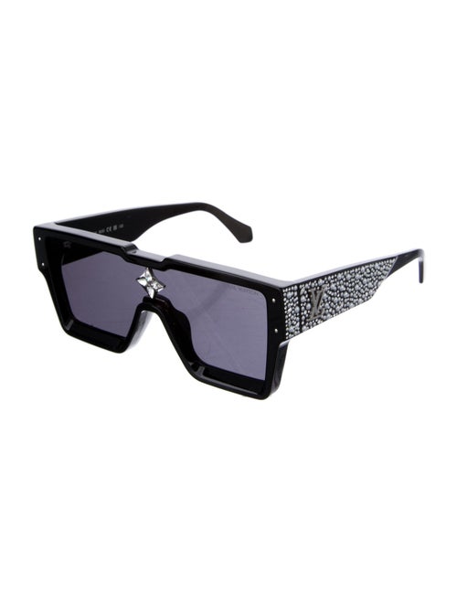 Louis Vuitton 2023 Cyclone Pearls and Strass Sunglasses