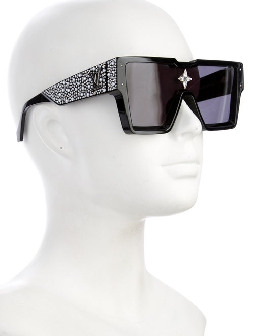 Louis Vuitton 2023 Cyclone Pearls and Strass Sunglasses