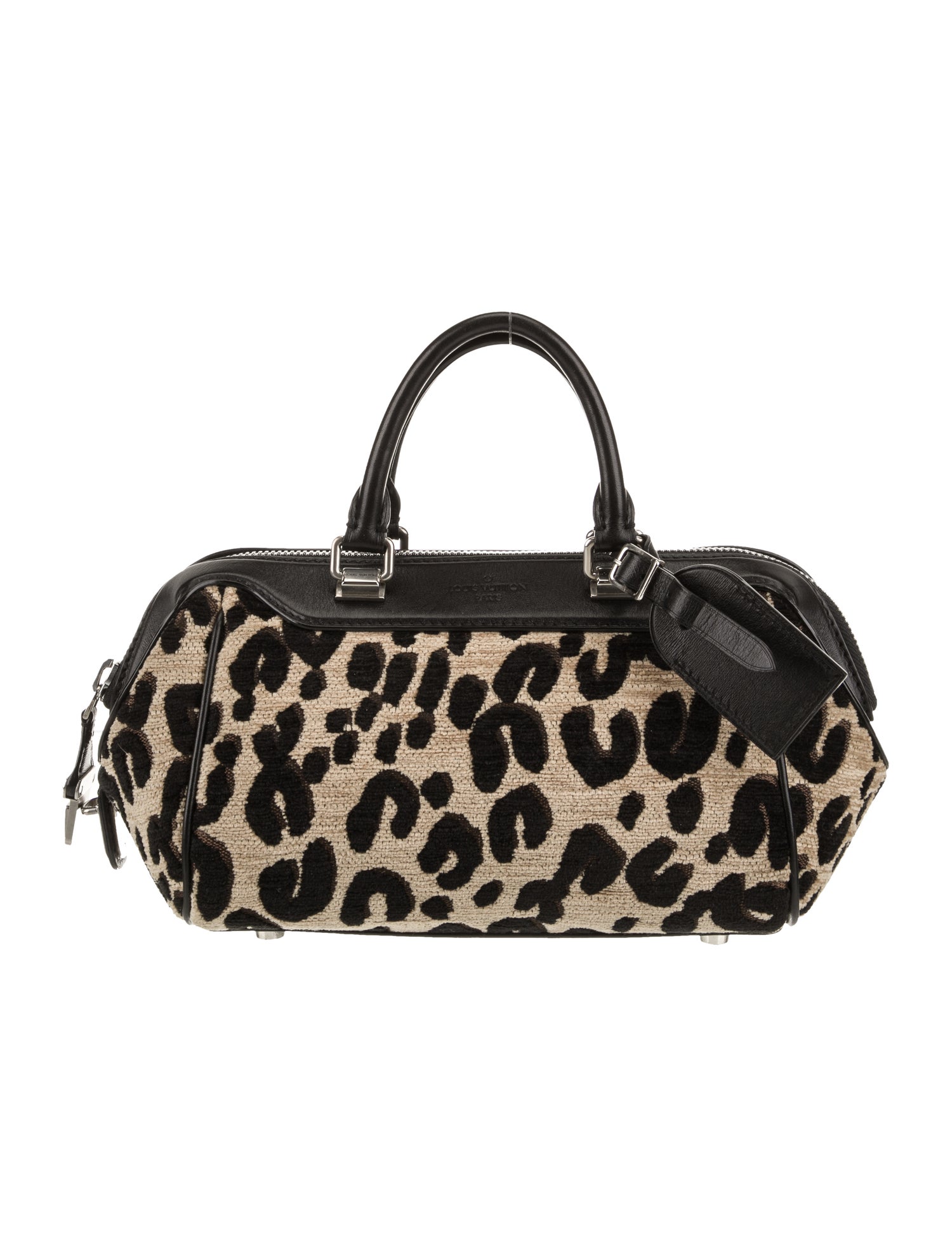 Louis Vuitton x Stephen Sprouse Leopard Chenille Speedy Baby