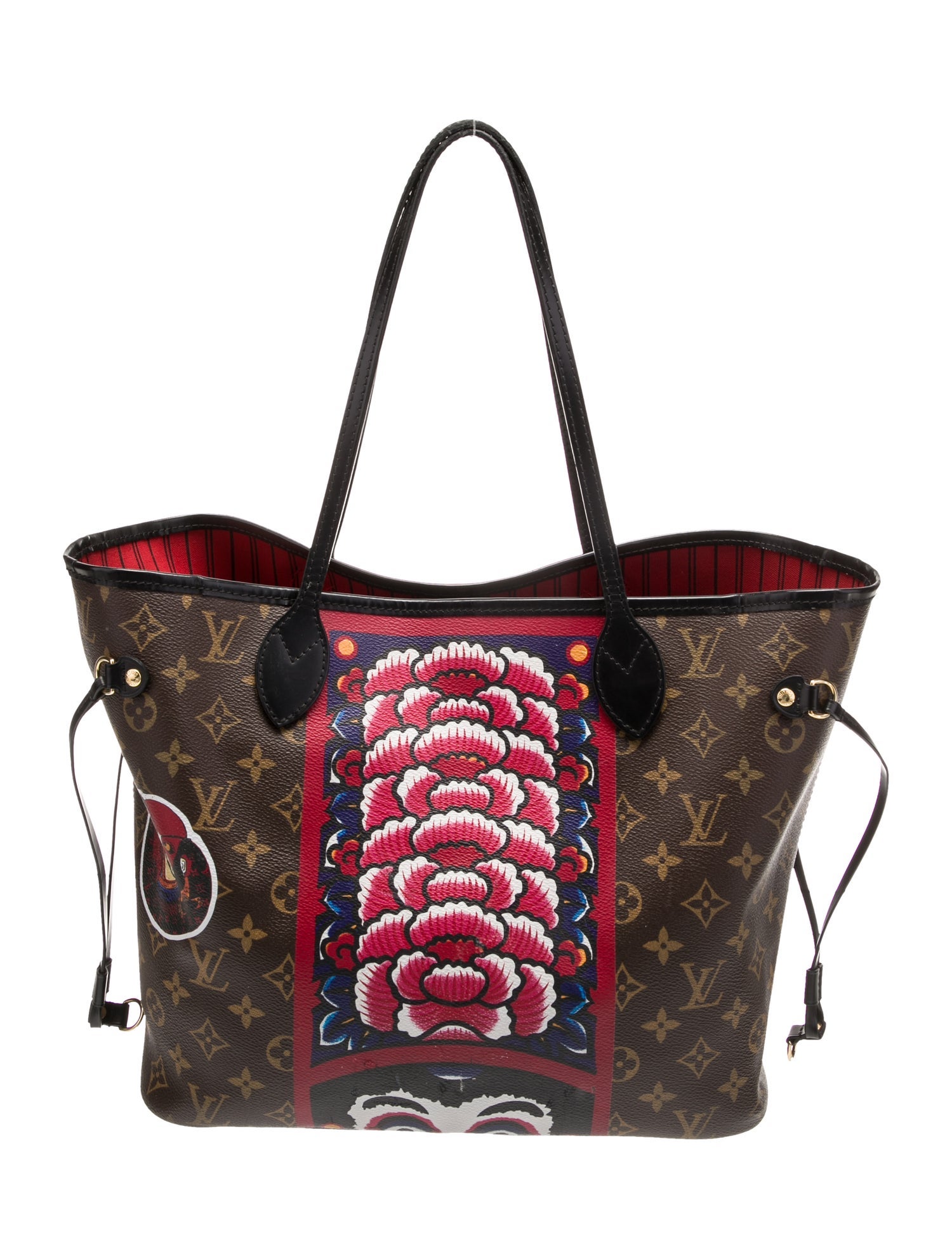 Louis Vuitton LV Monogram Kabuki Neverfull MM