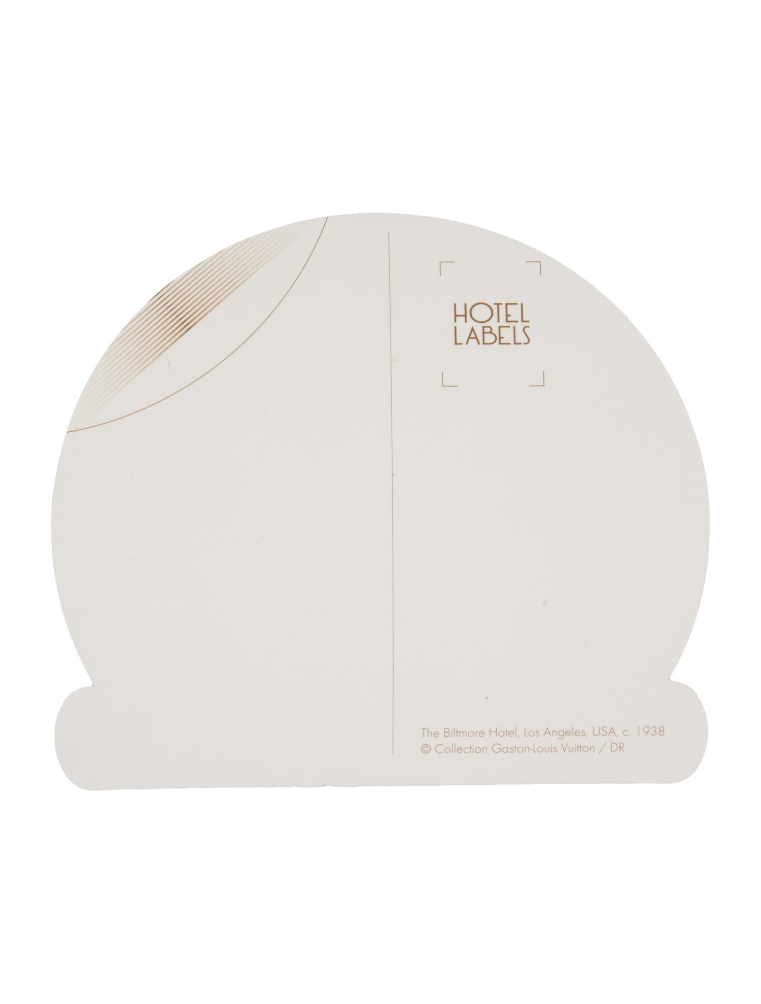 Louis Vuitton The Art of Travel Through Hotel Labels Postcard Set