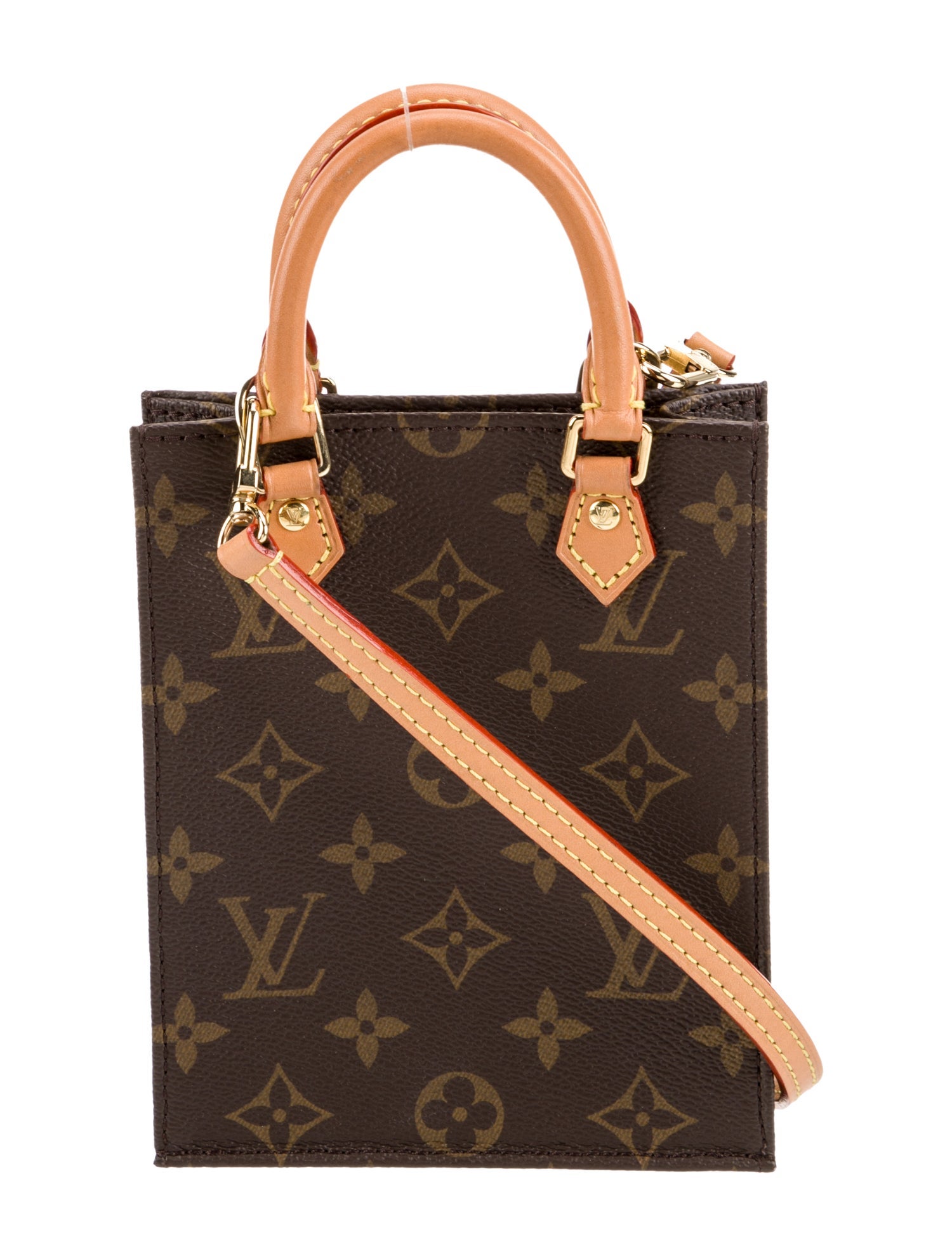 Louis Vuitton LV Monogram Sac Plat Petit
