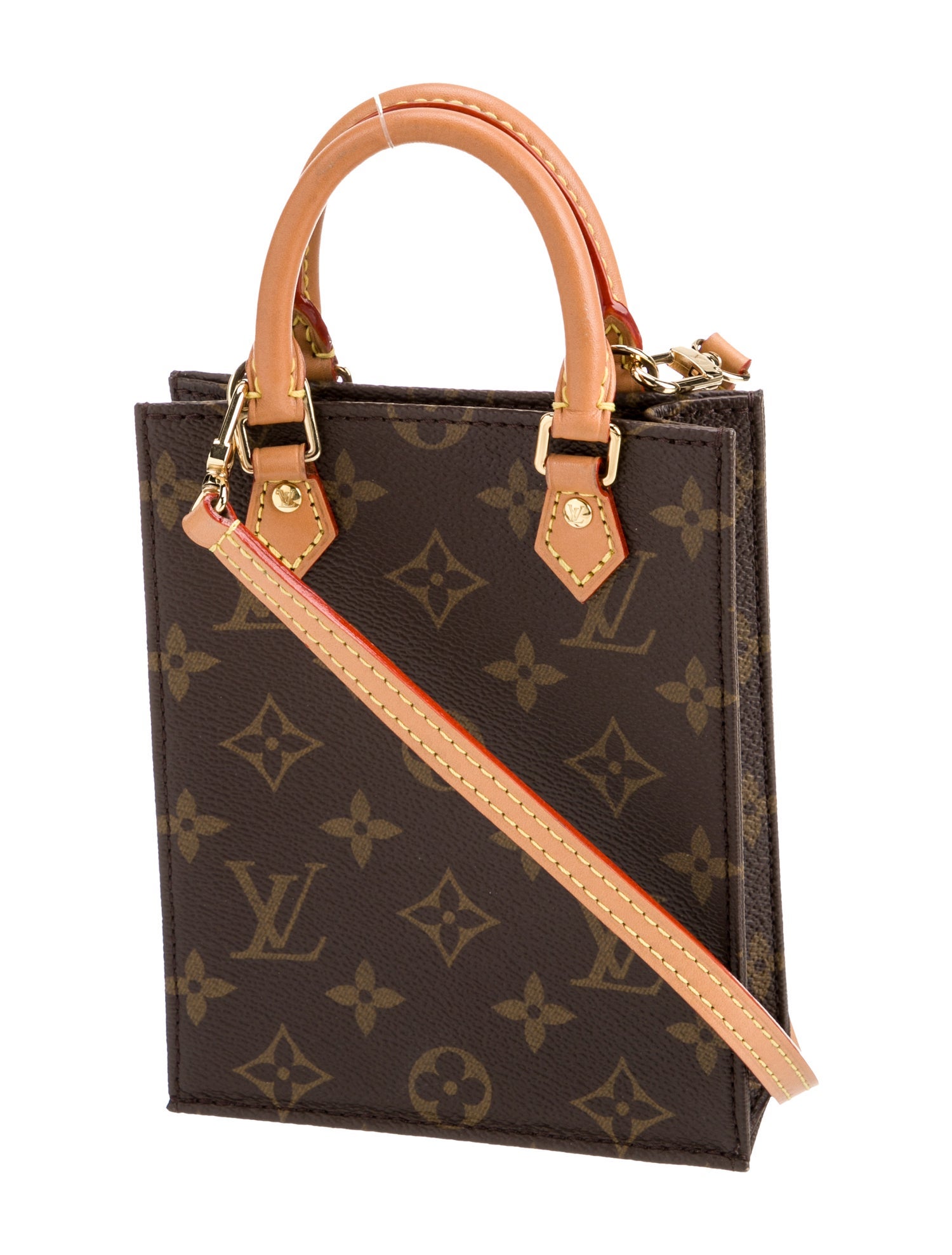 Louis Vuitton LV Monogram Sac Plat Petit
