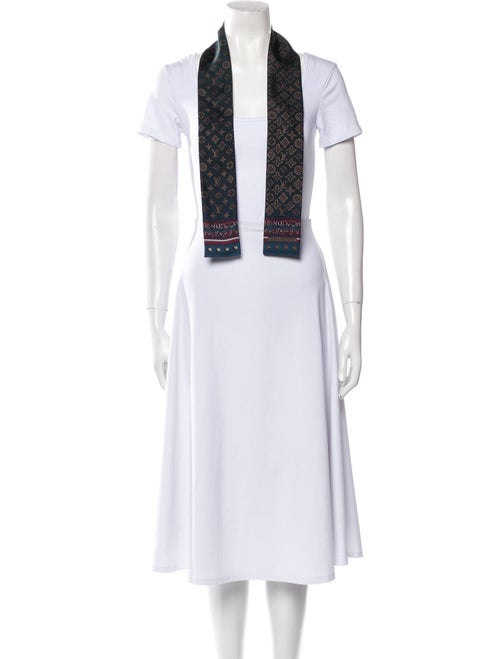 Louis Vuitton LV Map Silk Bandeau