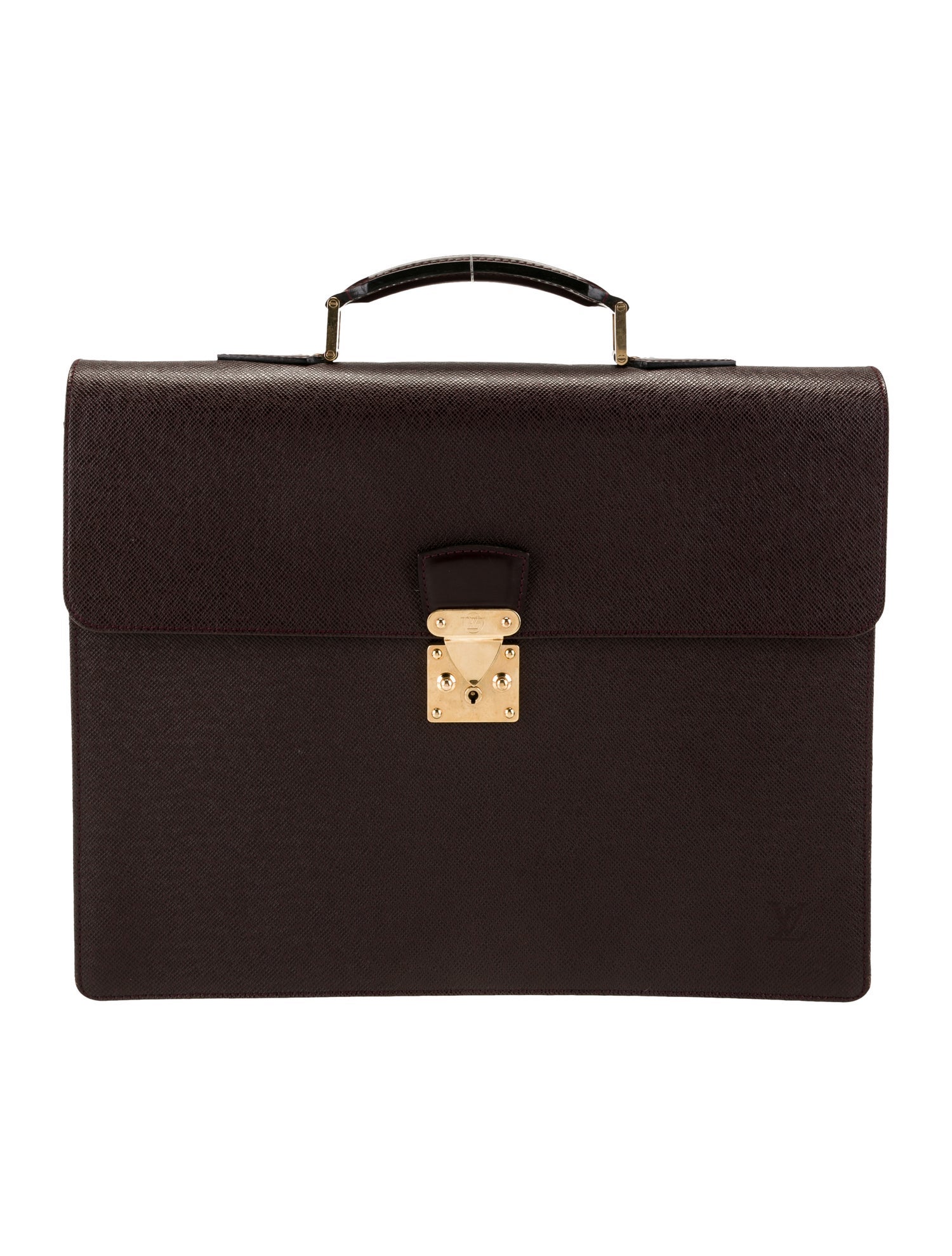 Louis Vuitton Taiga Leather Briefcase Vintage