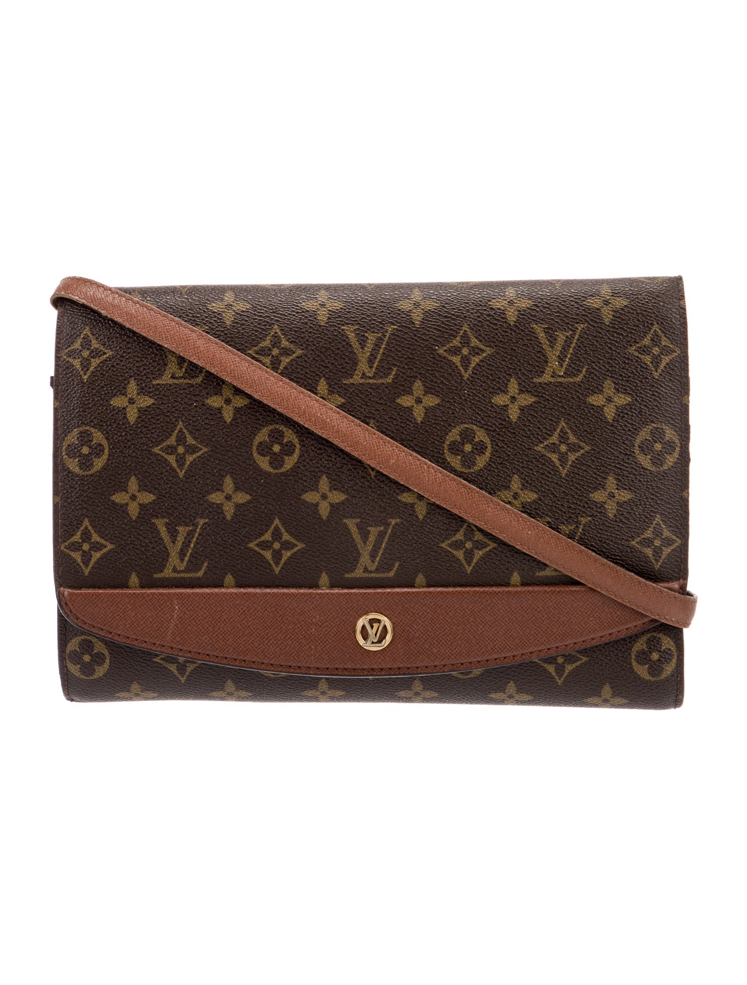 Louis Vuitton LV Monogram Pochette Bordeaux Vintage