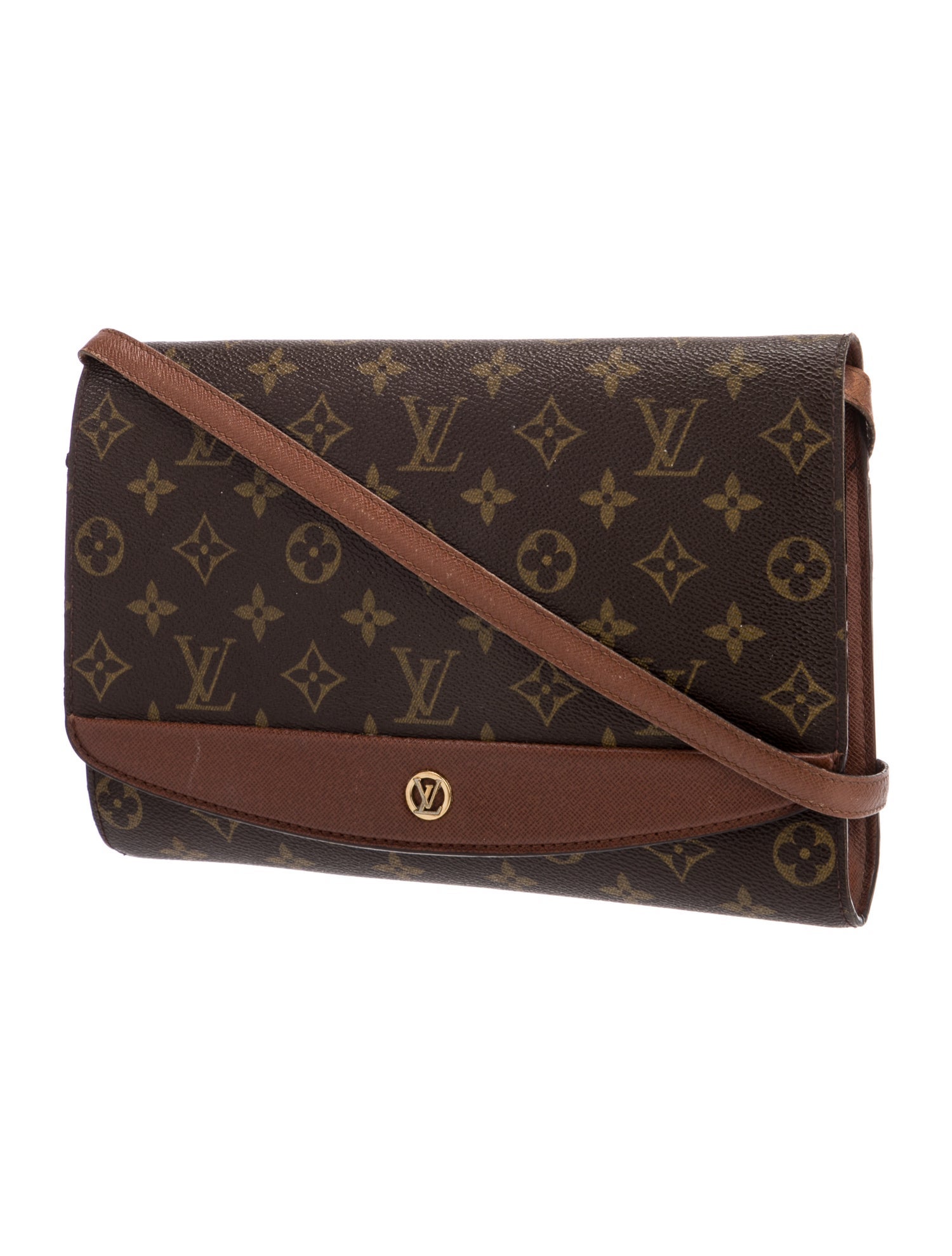 Louis Vuitton LV Monogram Pochette Bordeaux Vintage