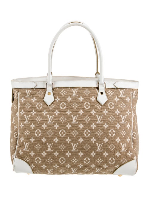 Louis Vuitton LV Monogram Limited Edition Sabbia Cabas w/ Bag Charms GM Vintage