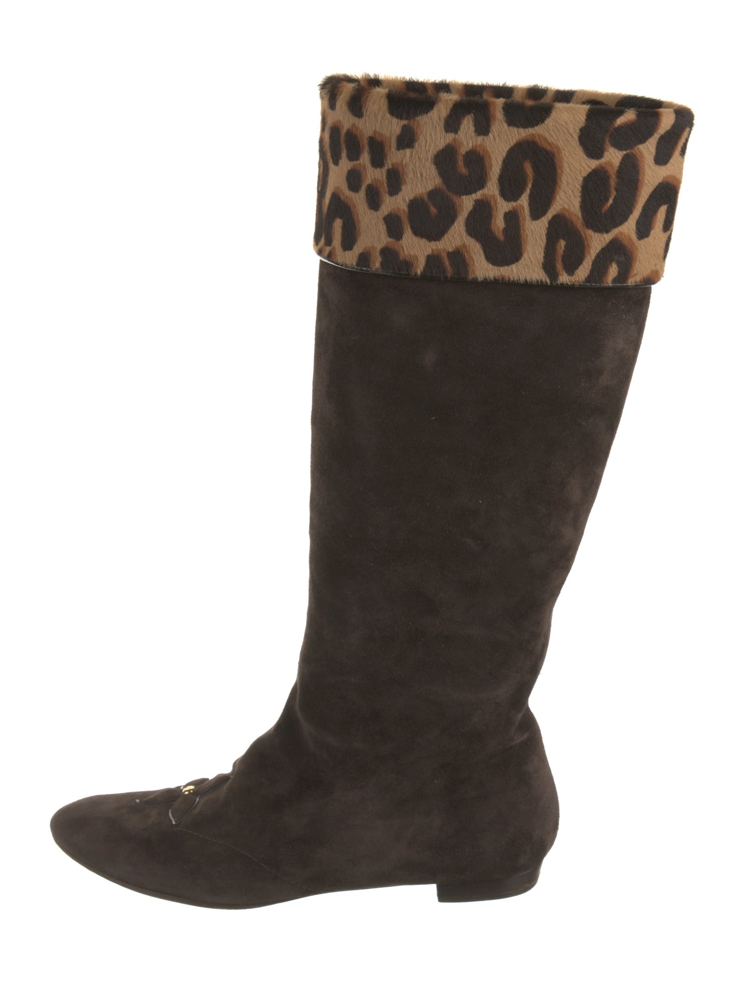 Louis Vuitton Suede Riding Boots