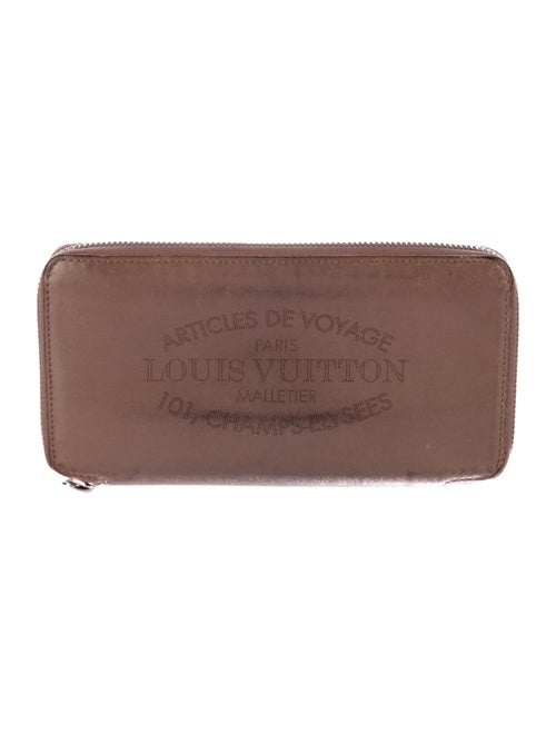Louis Vuitton Leather Zippy Wallet