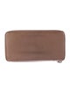 Louis Vuitton Leather Zippy Wallet