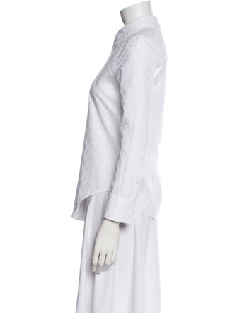 Louis Vuitton 2019 Long Sleeve Button-Up Top