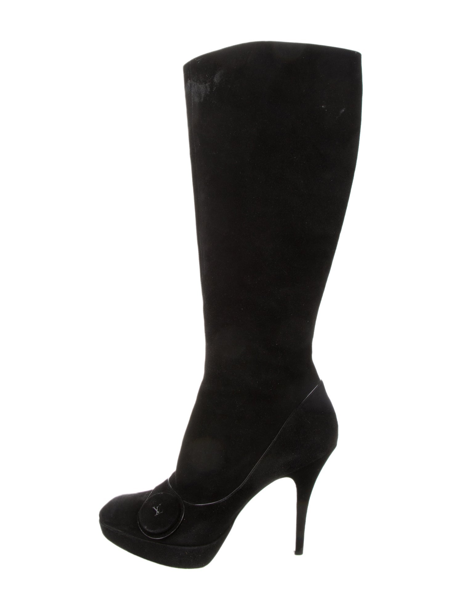 Louis Vuitton LV Monogram Suede Boots