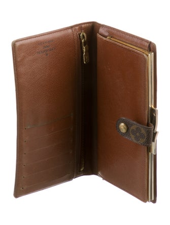 Louis Vuitton LV Monogram Coated Canvas French Purse