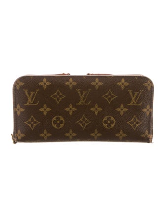 Louis Vuitton LV Monogram Coated Canvas Continental Wallet