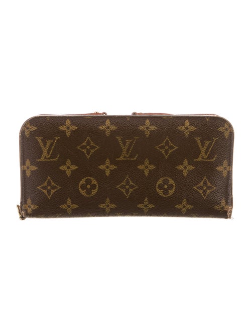 Louis Vuitton LV Monogram Coated Canvas Continental Wallet