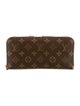 Louis Vuitton LV Monogram Coated Canvas Continental Wallet
