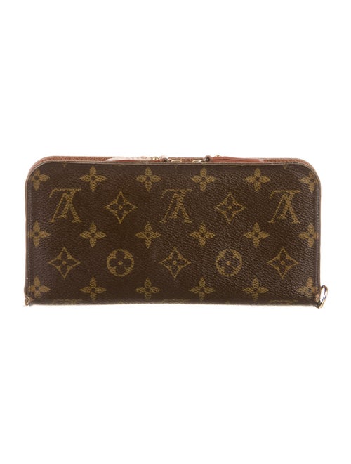Louis Vuitton LV Monogram Coated Canvas Continental Wallet
