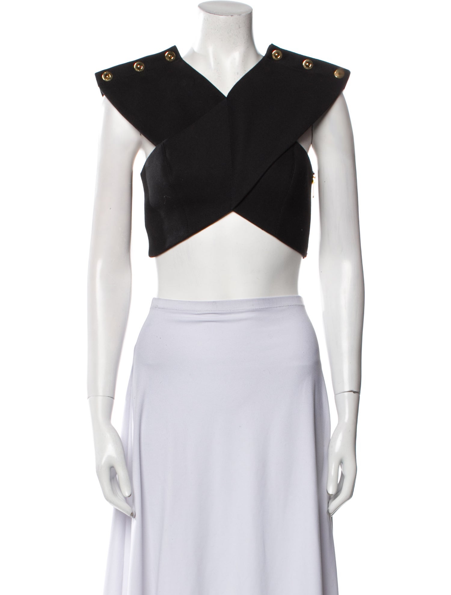 Louis Vuitton 2023 V-Neck Crop Top